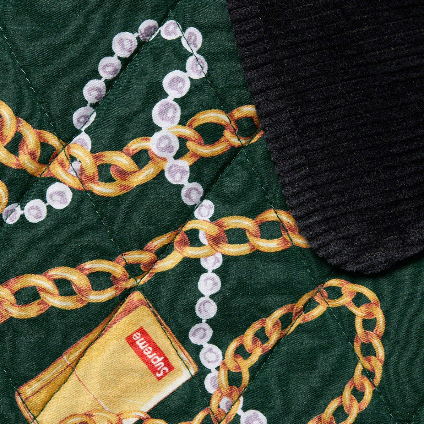 Chains Quilted Jacket view 16
